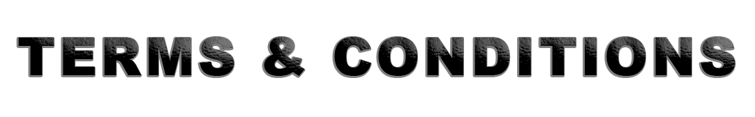 terms and conditions